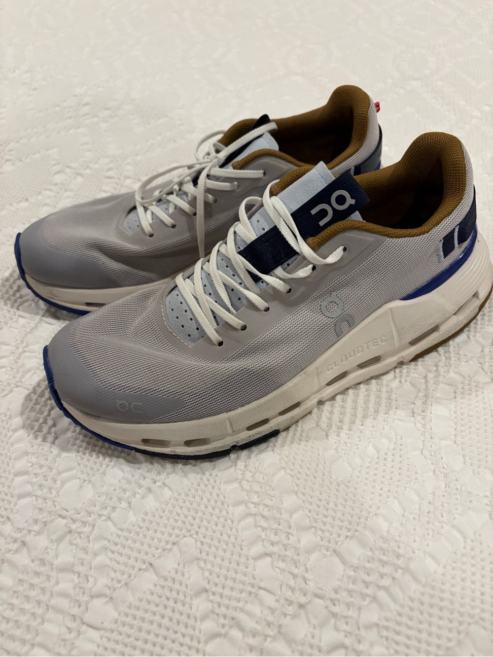 On Cloud Cloudnova Form 2 Women’s Silver Heather Blue Sneakers